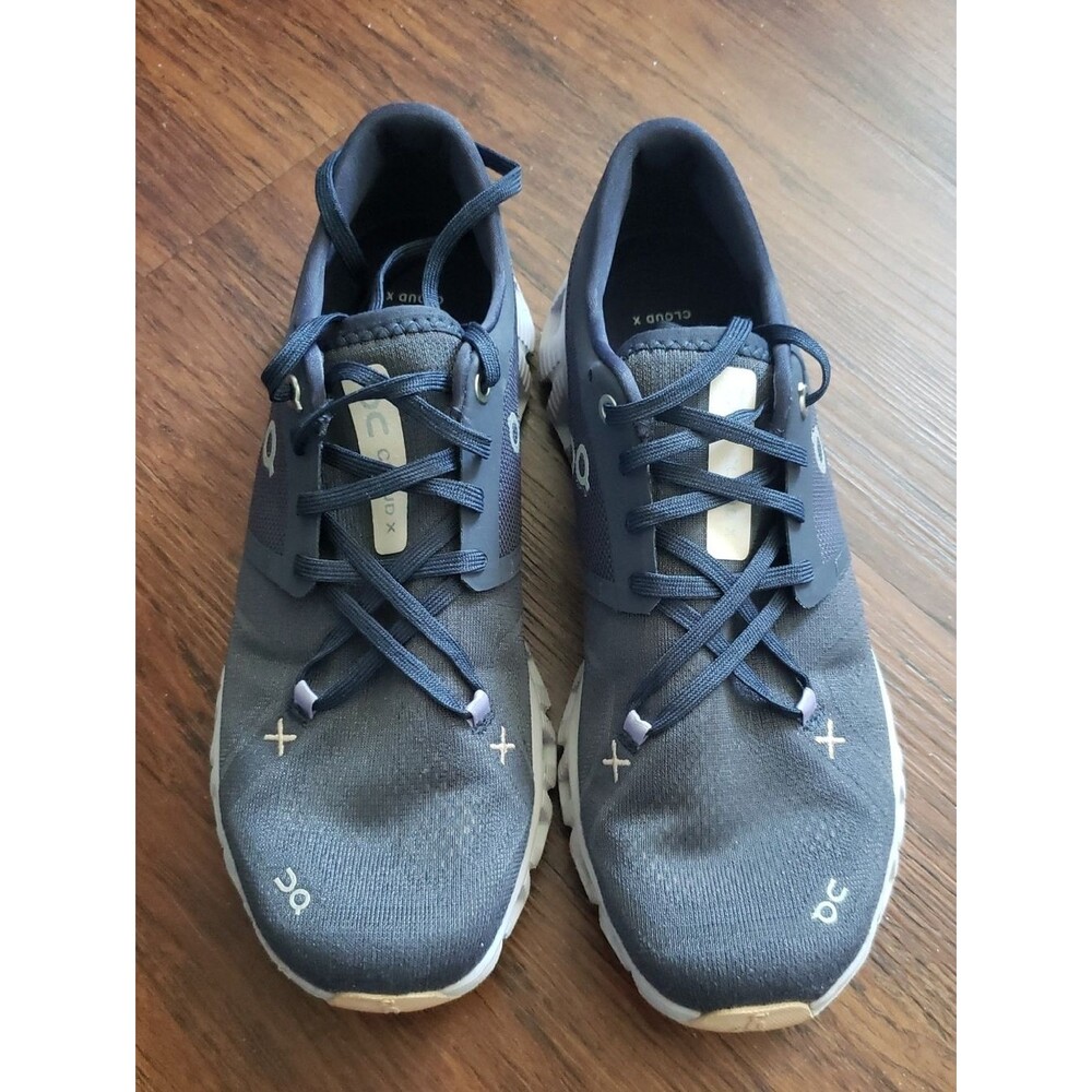 On Running Women’s Cloud X Navy and Training Shoes Athletic Outdoor Casual